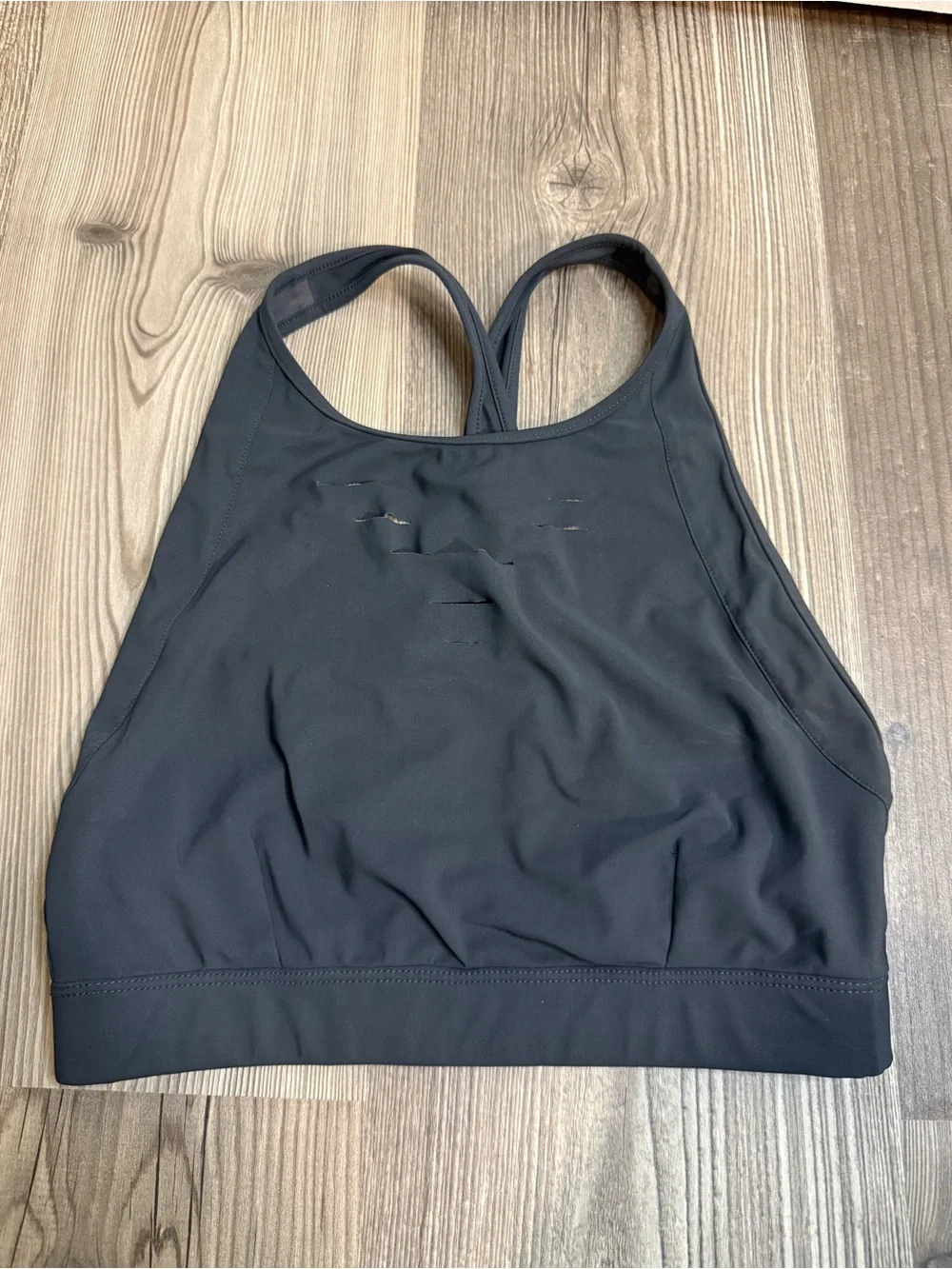 ALO Yoga Women’s Ripped Warrior Bra